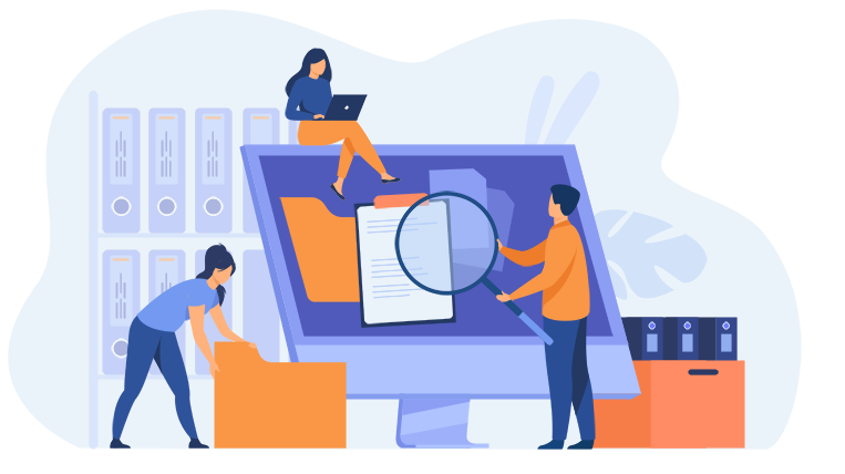 Giao diện quản lý tài liệu PortalOffice